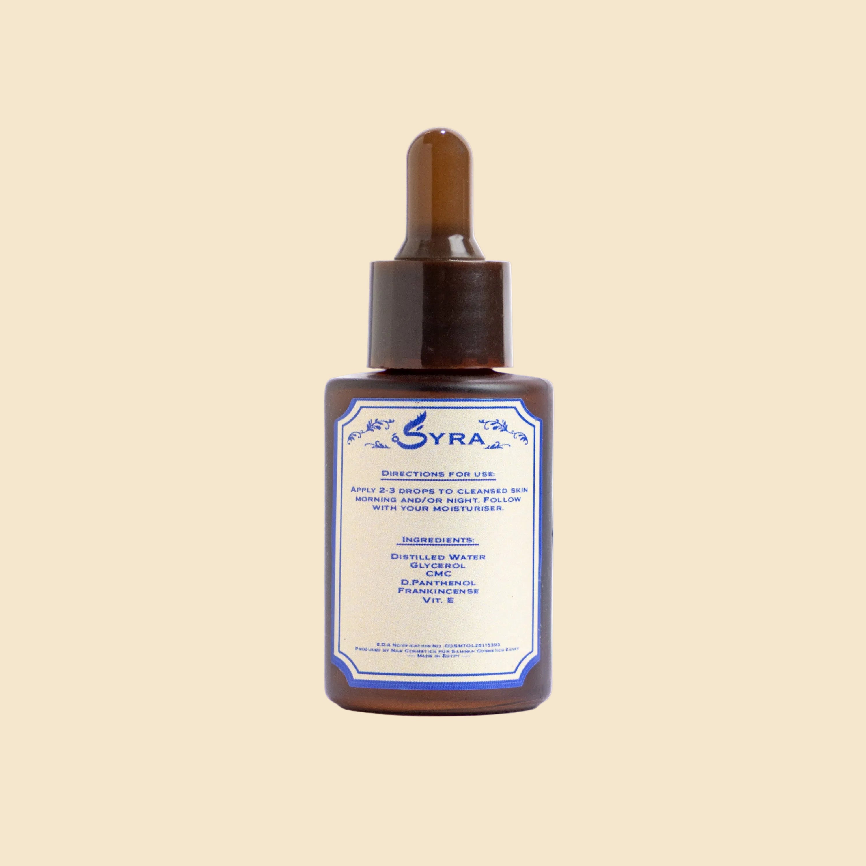 Frankincense + Hyaluronic Acid-Face Serum